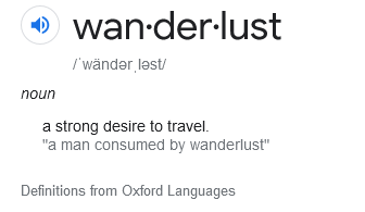 Wanderlust