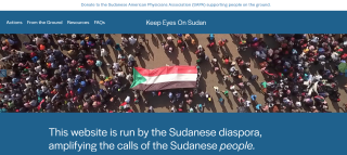 Image from Eyes on Sudan website: https://eyesonsudan.net/ 