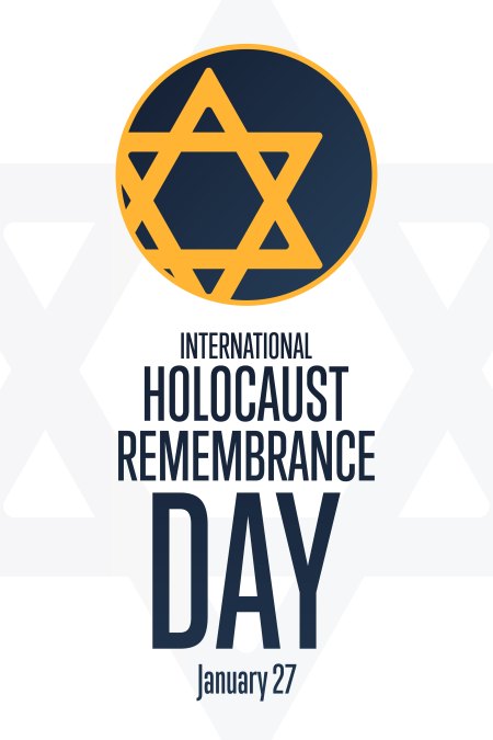 International Holocaust Remembrance Day January 27th image. 
