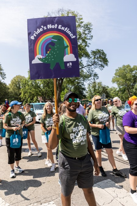DPPL staff marching in the 2023 Independence Day Parade
