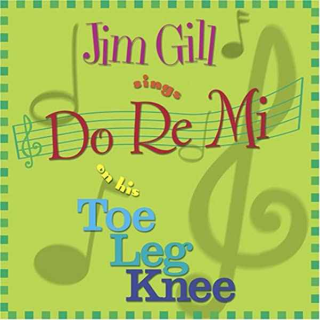 PIcture of the cover of the CD Jim Gill Sings Do Re Mi