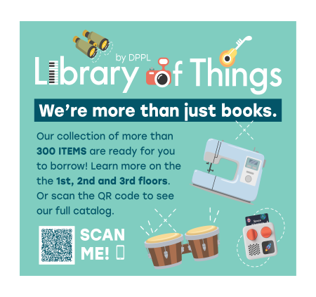 Library of Things Poster with QR code