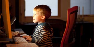 Child on Computer