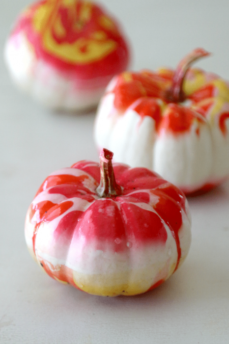 pumpkin marbling