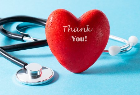 A thank-you to healthcare heroes