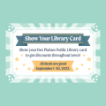 Picture of Show Your Library Card